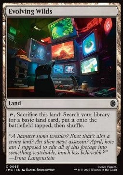 Evolving Wilds - Commander: Teenage Mutant Ninja Turtles (Common) [TMC-65]