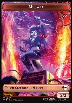 Mutant Token (R 2/2) // Food Token - Teenage Mutant Ninja Turtles: Tokens (Token) [TTMT-T 7/8]
