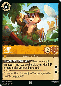 Chip - Team Player - Wilds Unknown (Common) [12WIL-27]