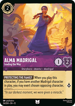 Alma Madrigal - Leading the Way - Wilds Unknown (Uncommon) [12WIL-36]