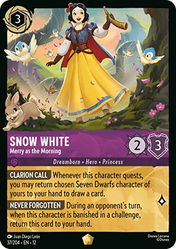 Snow White - Merry as the Morning - Wilds Unknown (Legendary) [12WIL-37]