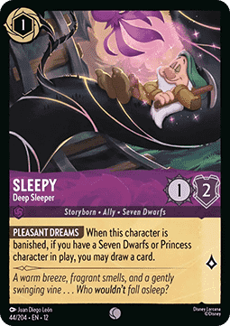 Sleepy - Deep Sleeper - Wilds Unknown (Common) [12WIL-44]