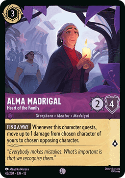 Alma Madrigal - Heart of the Family - Wilds Unknown (Common) [12WIL-45]