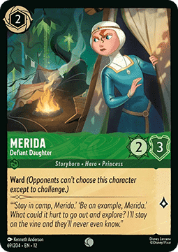 Merida - Defiant Daughter - Wilds Unknown (Common) [12WIL-69]