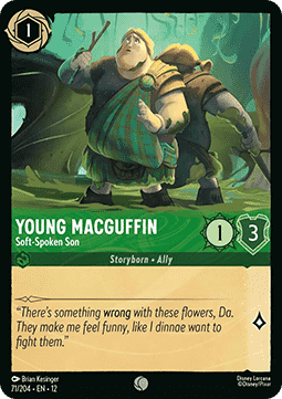 Young MacGuffin - Soft-Spoken Son - Wilds Unknown (Common) [12WIL-71]