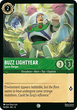 Buzz Lightyear - Space Ranger (V.1) - Wilds Unknown (Common) [12WIL-76]