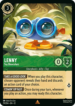 Lenny - Toy Binoculars - Wilds Unknown (Rare) [12WIL-79]