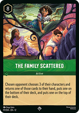 The Family Scattered (V.1) - Wilds Unknown (Super Rare) [12WIL-97]