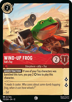 Wind-Up Frog - Sid's Toy - Wilds Unknown (Common) [12WIL-112]