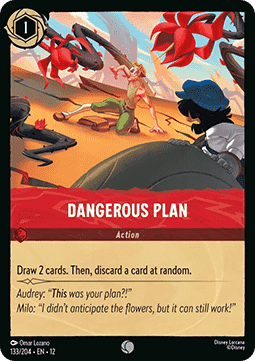 Dangerous Plan - Wilds Unknown (Common) [12WIL-133]