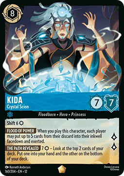 Kida - Crystal Scion (V.1) - Wilds Unknown (Legendary) [12WIL-160]