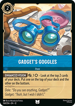 Gadget's Goggles - Wilds Unknown (Uncommon) [12WIL-168]