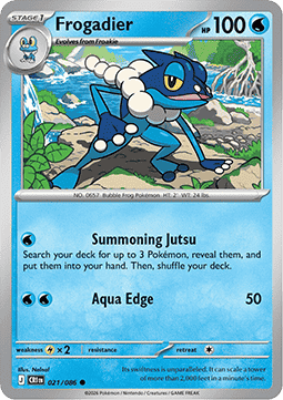 Frogadier - Chaos Rising (Common) [CRI-021]