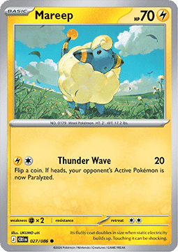 Mareep - Chaos Rising (Common) [CRI-027]