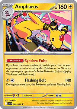 Ampharos - Chaos Rising (Rare) [CRI-029]