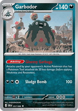 Garbodor - Chaos Rising (Uncommon) [CRI-057]
