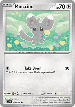 Minccino - Chaos Rising (Common) [CRI-072]