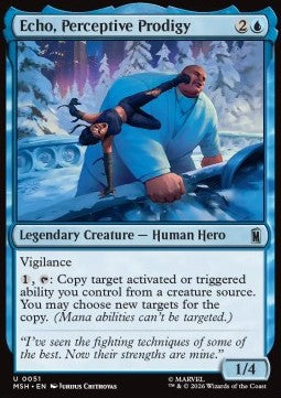 Echo, Perceptive Prodigy