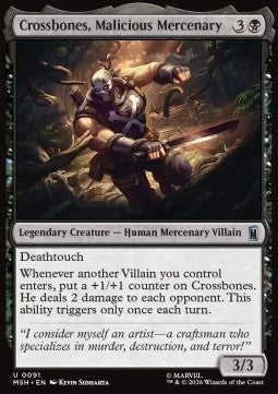 Crossbones, Malicious Mercenary