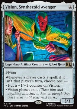 Vision, Synthezoid Avenger