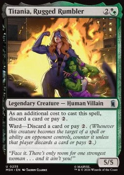 Titania, Rugged Rumbler