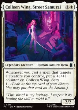 Colleen Wing, Street Samurai