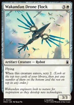Wakandan Drone Flock