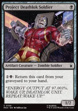 Project Deathlok Soldier