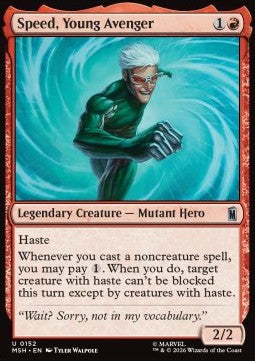 Speed, Young Avenger