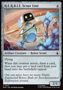 H.E.R.B.I.E. Scout Unit