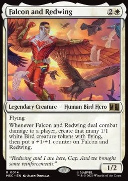 Falcon and Redwing