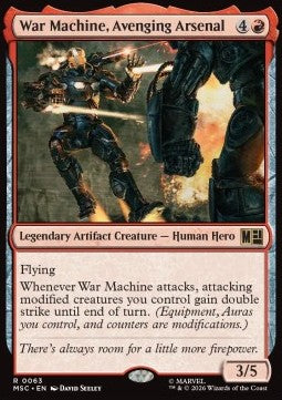 War Machine, Avenging Arsenal