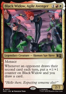 Black Widow, Agile Avenger