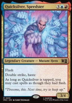 Quicksilver, Speedster