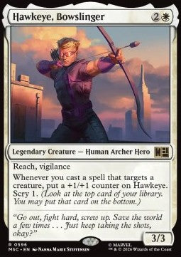 Hawkeye, Bowslinger