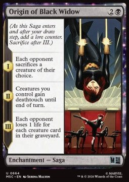 Origin of Black Widow