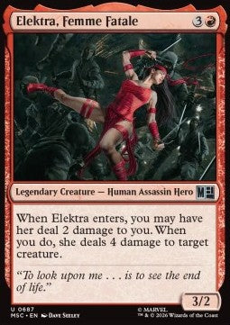 Elektra, Femme Fatale