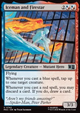 Iceman and Firestar