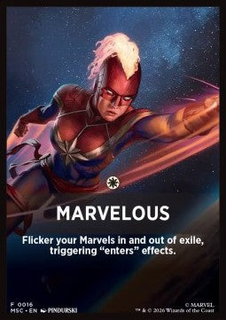 Jumpstart Pack Summary Card: Marvelous