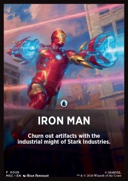 Jumpstart Pack Summary Card: Iron Man