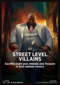Jumpstart Pack Summary Card: Street Level Villains