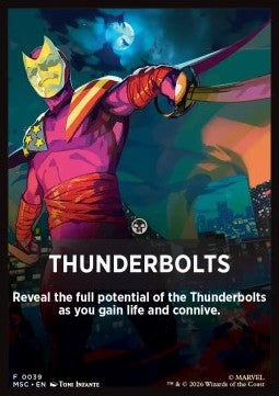Jumpstart Pack Summary Card: Thunderbolts