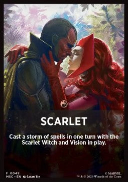 Jumpstart Pack Summary Card: Scarlet