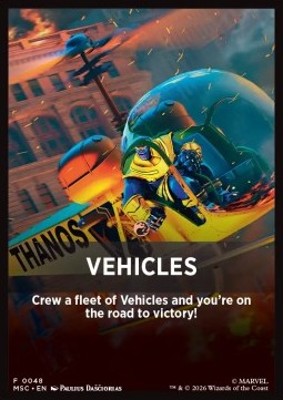 Jumpstart Pack Summary Card: Vehicles