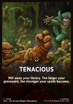 Jumpstart Pack Summary Card: Tenacious